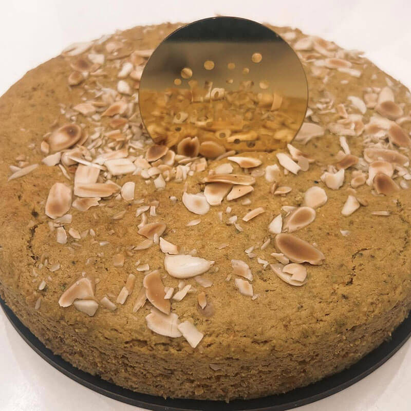 Royal Pistachio Mawa Cake