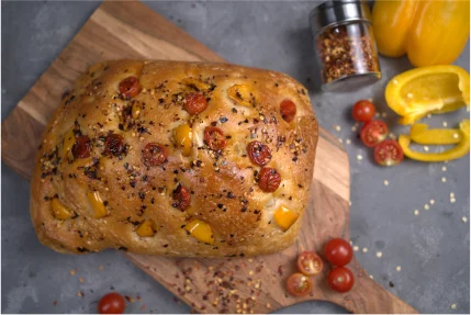 Veggie Chili Focaccia